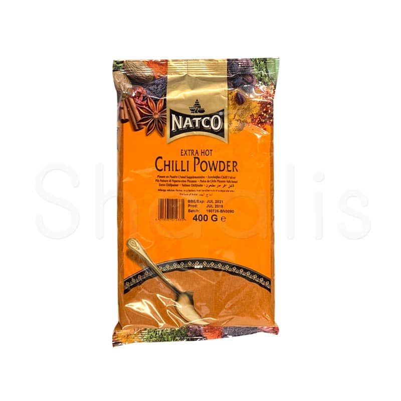 Natco Extra Hot Chilli Powder 400g^ - Shaalis.com