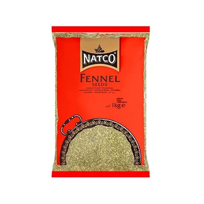 Natco Fennel Seeds 1kg^ - Shaalis.com