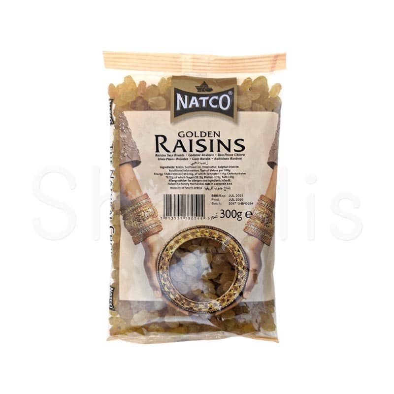 Natco Golden Raisins 300g^ - Shaalis.com