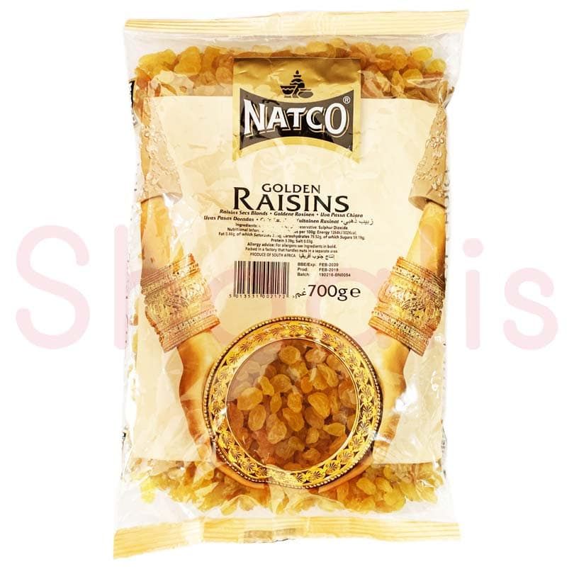 Natco Golden Raisins 700g^ - Shaalis.com