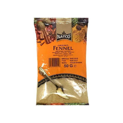 Natco Ground Fennel 50g^ - Shaalis.com