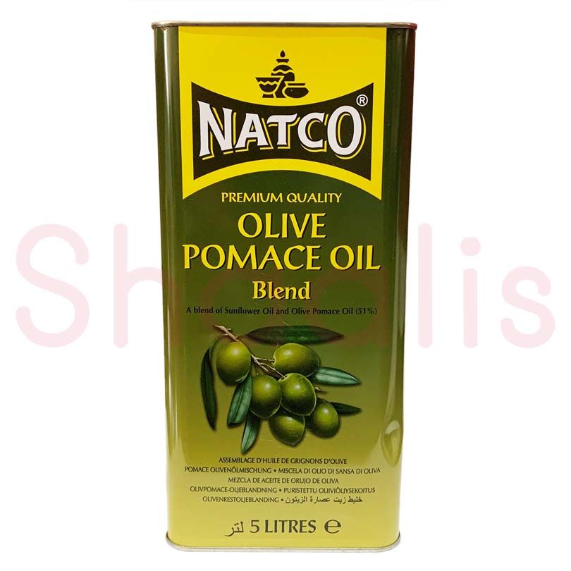 Natco Olive Oil Pomace Oil Blend 5l^ - Shaalis.com