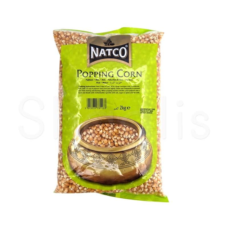Natco Popping Corn 2kg^ - Shaalis.com