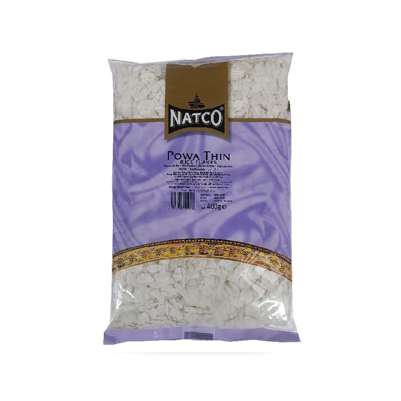 Natco Powa Thin  (Flaked Rice) 400g^ - Shaalis.com