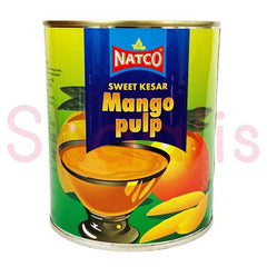 Natco Sweet Kesar Mango Pulp 850g^ - Shaalis.com