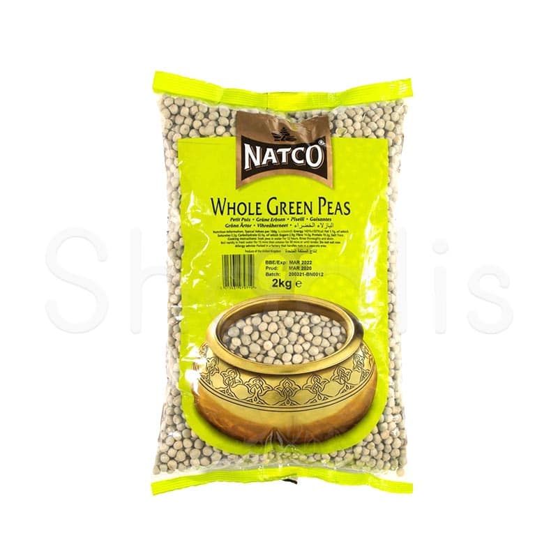 Natco Whole Green Peas 2kg^ - Shaalis.com