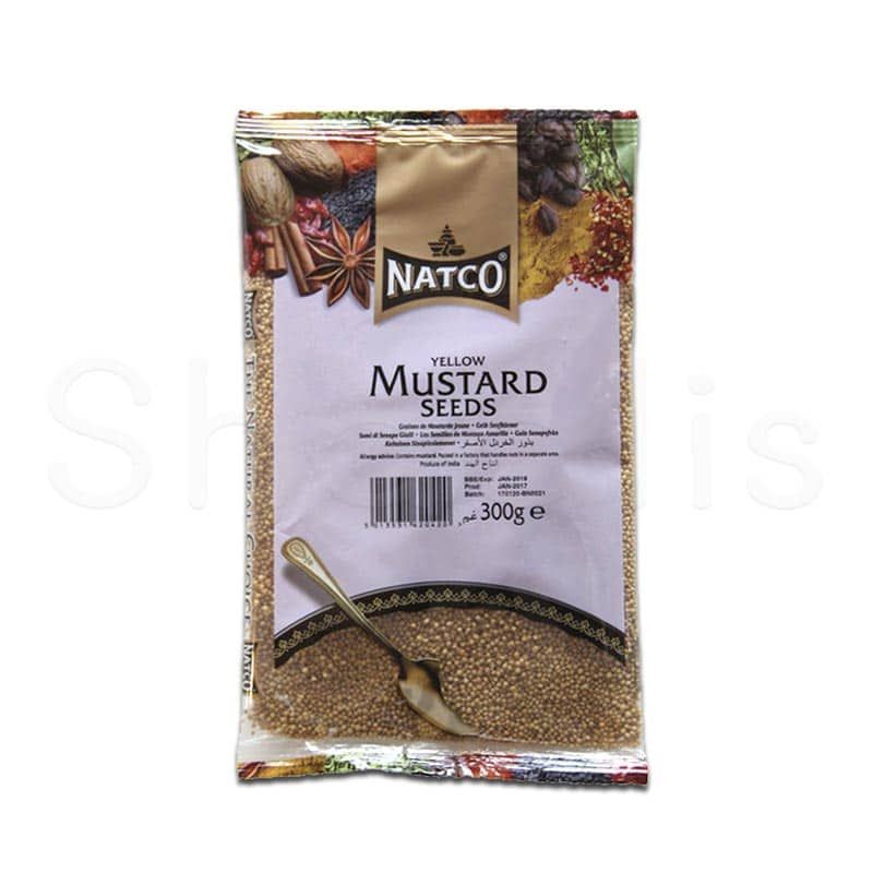 Natco Yellow Mustard Seeds 300g^ - Shaalis.com