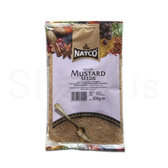 Natco Yellow Mustard Seeds 300g^ - Shaalis.com
