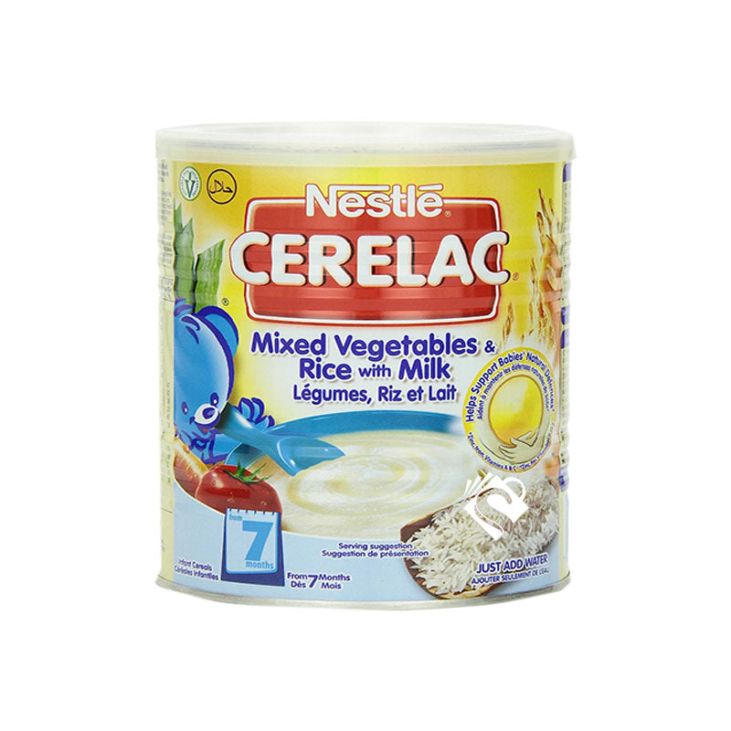 Cerelac Veg And Rice With Milk  400g^