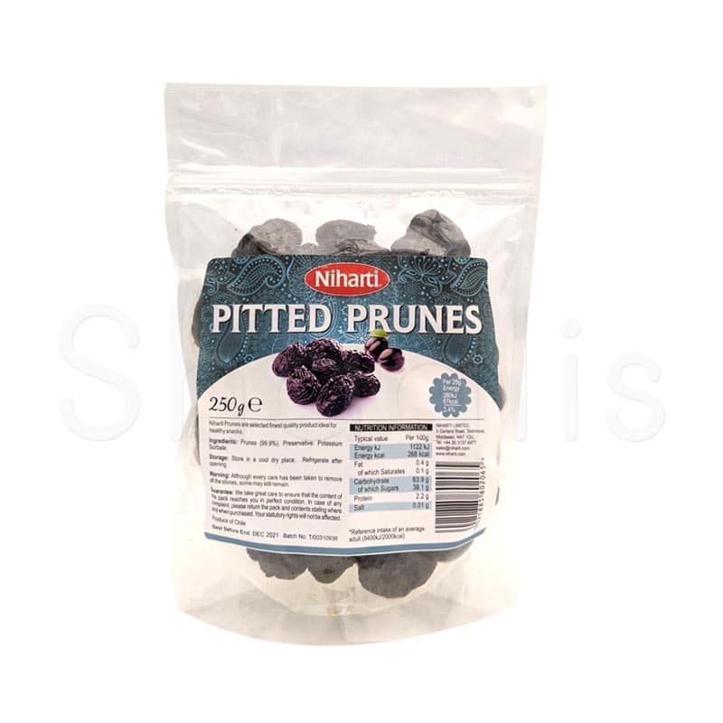 Niharti Pitted Prunes 250g^ - Shaalis.com