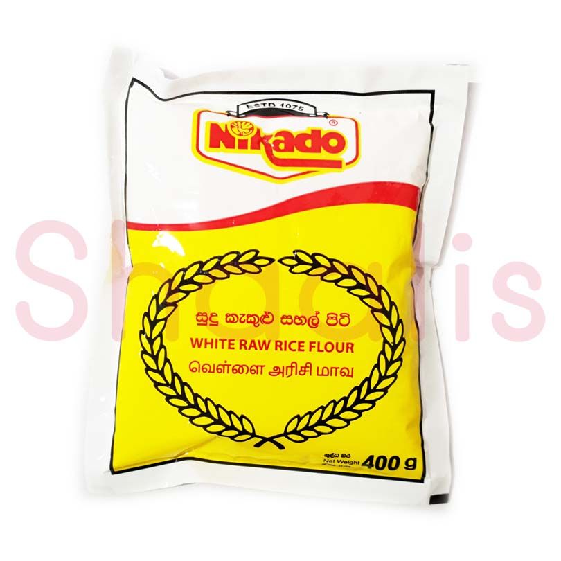 Nikado White Raw Rice Flour 400g - Shaalis.com