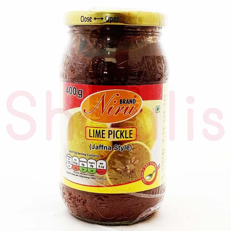 Niru Lime Pickle 400g^ - Shaalis.com