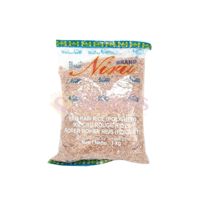 Niru Red Raw Rice (Polished) 1kg^ - Shaalis.com