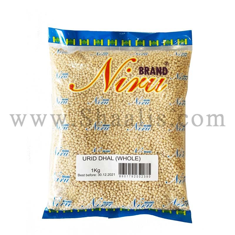 Niru Urid Dhal whole cleaned 1Kg^ - Shaalis.com