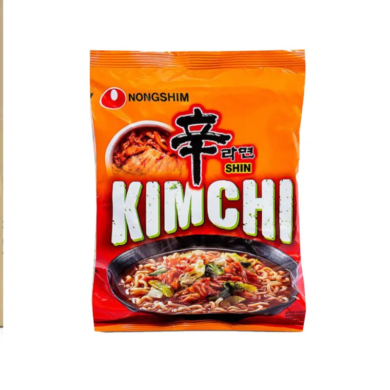 Nongshim Shin Kimchi Noodles(orange packet ) 120g^