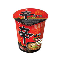 Nongshim Shin Ramyun Noodles (Red cup) 68g^ - Shaalis.com
