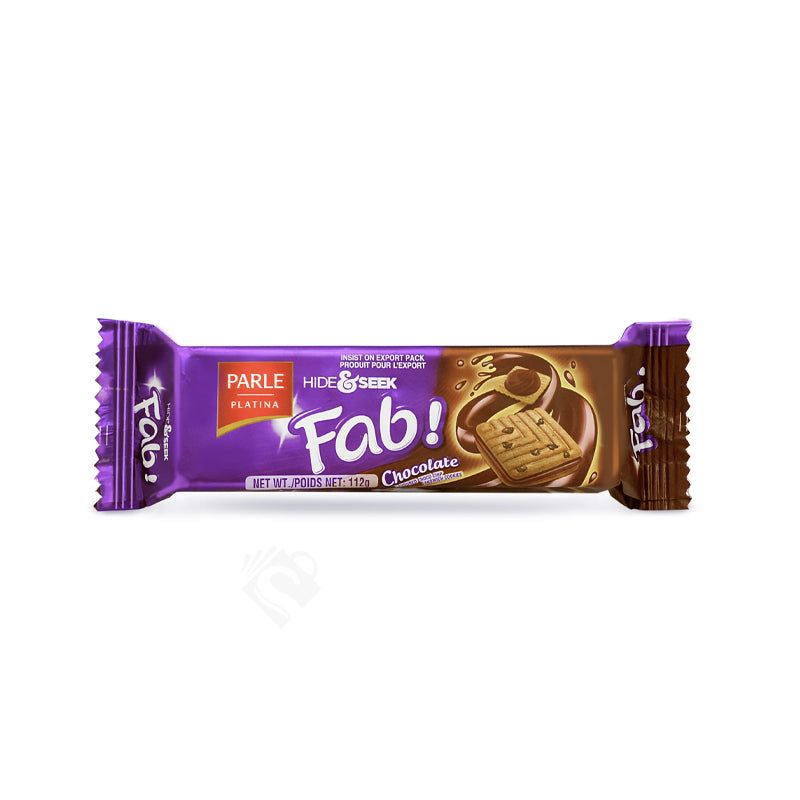 Parle Hide & Seek Fab Chocolate Flavoured Choco Chip 112g^ - Shaalis.com