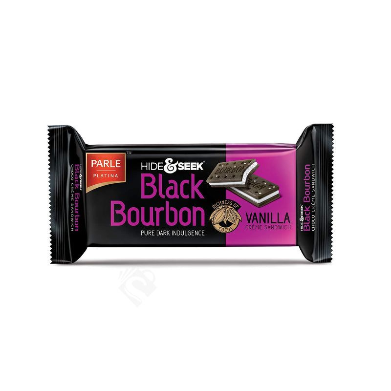 Parle Hide & seek Black bourbon Vanilla  100g^ - Shaalis.com