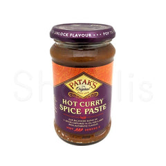 Patak's Hot Curry Spice Paste 283g - Shaalis.com
