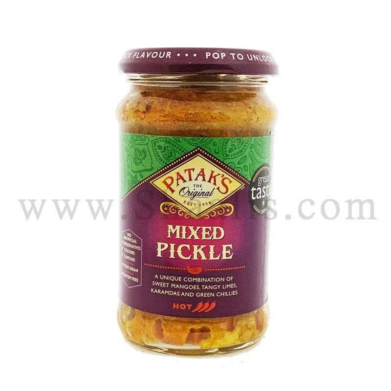 Patak's Mixed Pickle hot 283g^ - Shaalis.com