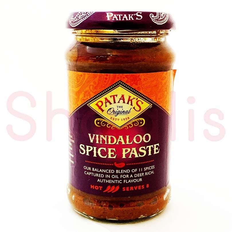 Patak's Vindaloo Spice Paste 283g^ - Shaalis.com