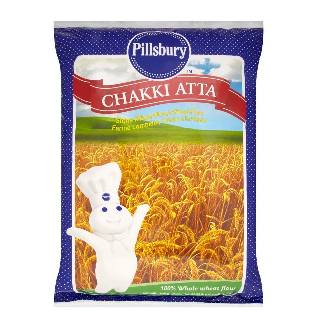 Pillsbury Chakki Atta Flour 5kg^ - Shaalis.com