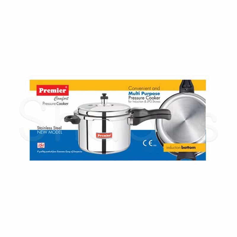 Premier Comfort Pressure Cooker 7.5 Litre - Shaalis.com
