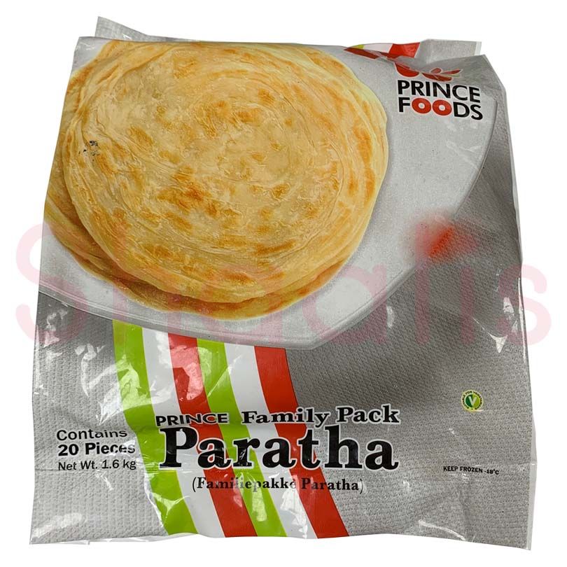 Prince Foods Family Pack Paratha 1.6kg - Shaalis.com