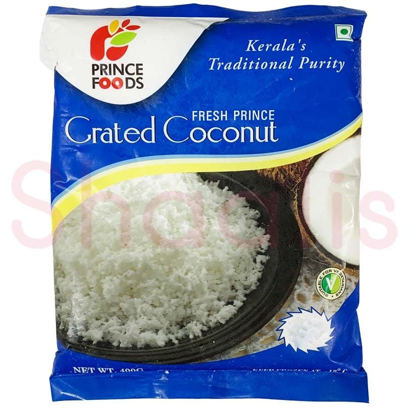Prince Foods Frozen Grated Coconut 400g^ - Shaalis.com