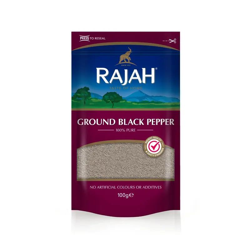 Rajah Ground Black Pepper 100g^ - Shaalis.com