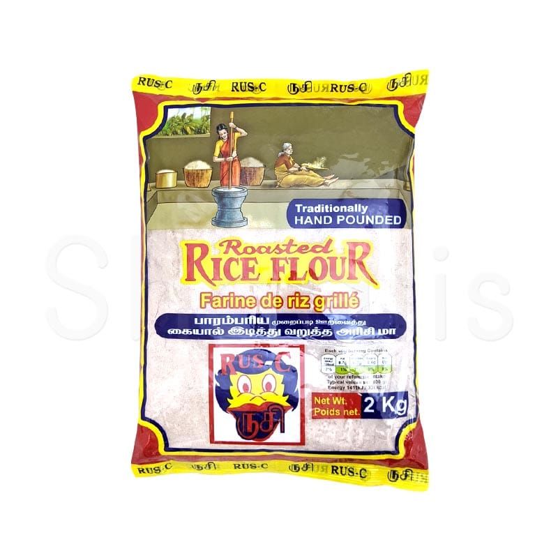 Rus-C Brand Roasted Rice Flour 2kg - Shaalis.com