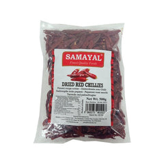 Samayal Dried Red Chillies 500g^ - Shaalis.com