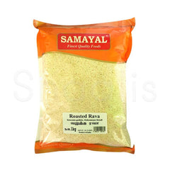 Samayal Roasted Rava/Semolina (sooji) 1kg^ - Shaalis.com