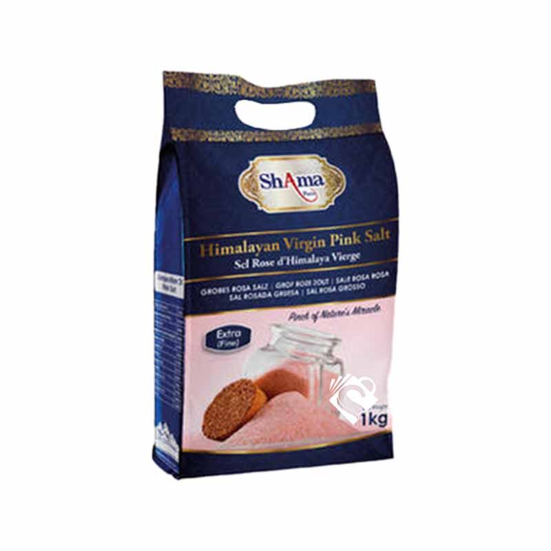 Shama Himaliyan Pink Salt Fine 1kg^ - Shaalis.com