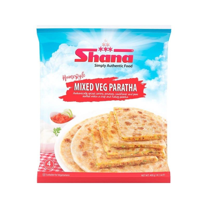 Shana Mixed Vege Paratha 400g^ - Shaalis.com
