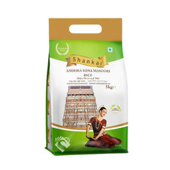 Shankar Andhra Sona masoori Rice 5Kg