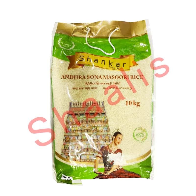 Shankar Andhra Sona masoori 10Kg^ - Shaalis.com