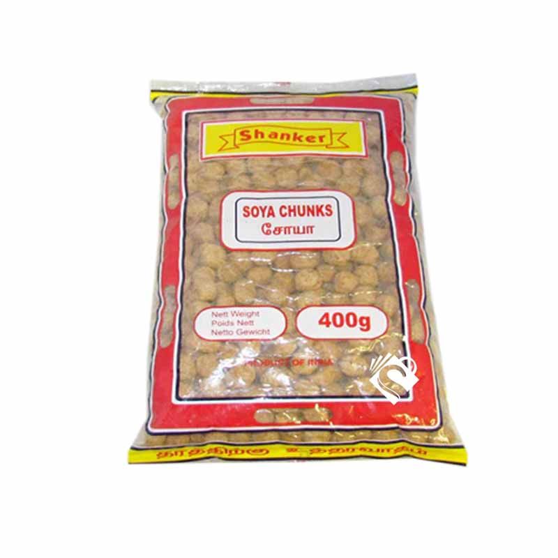 Shankar Soya Chunks Medium 400g^ - Shaalis.com