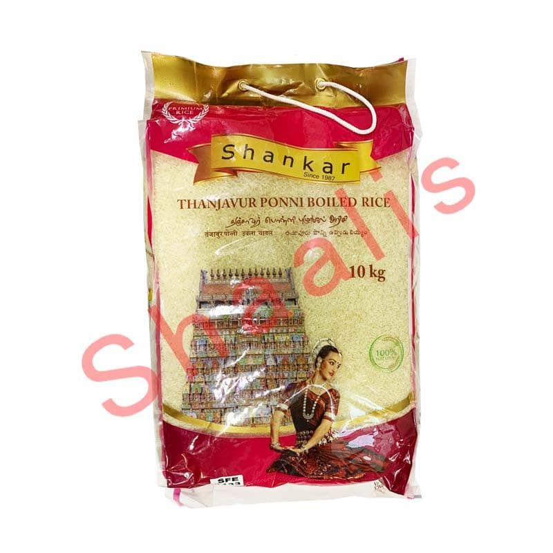 Shankar Thanjavur Ponni Boiled Rice 10kg^ - Shaalis.com