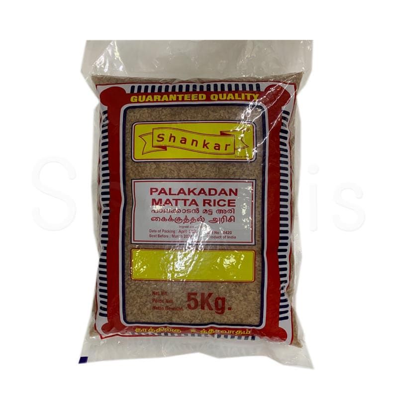 Shankar palakkadan matta rice 5kg^ - Shaalis.com