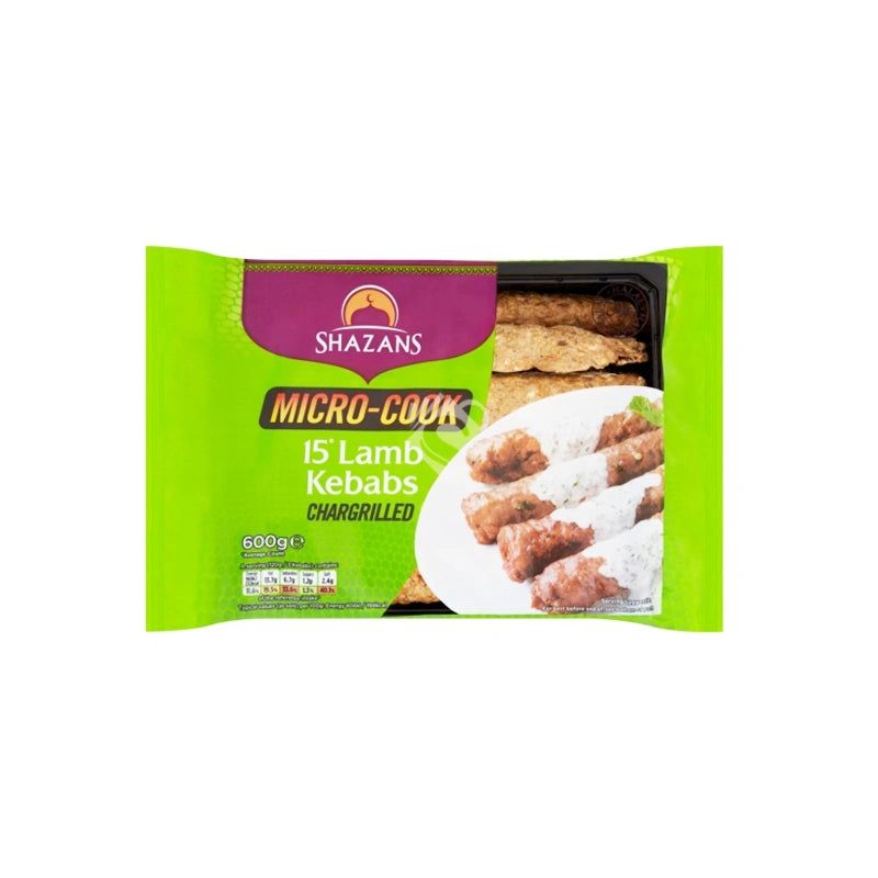 Shazans 12 Lamb Kebabs 600g^ - Shaalis.com