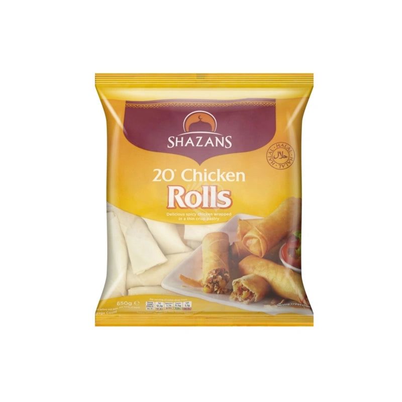 Shazans 20 Chicken Rolls 650g^ - Shaalis.com