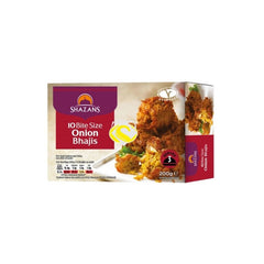 Shazans Onion Bhajis 10 Bite Size 200g^ - Shaalis.com