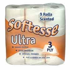 Softesse Ultra Toilet tissue soft Roll 9 rolls - Shaalis.com