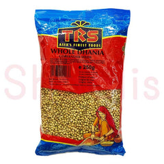 TRS Whole Dhania Coriander 250g - Shaalis.com