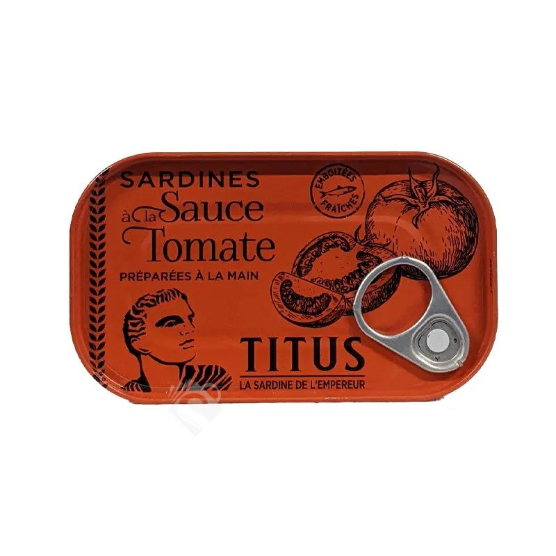Titus Sardines in Tomato Sauce 125g^ - Shaalis.com