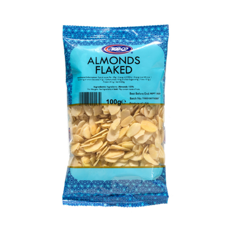 Top Op Flaked Almonds 100g
