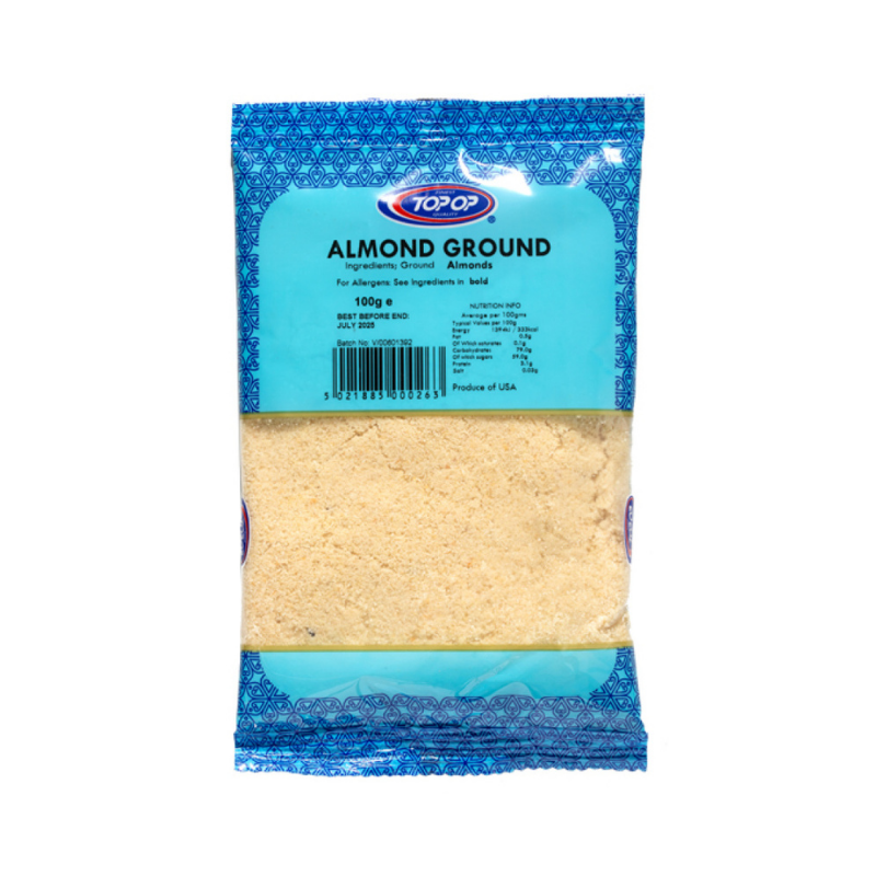 Top Op Ground Almonds 100g
