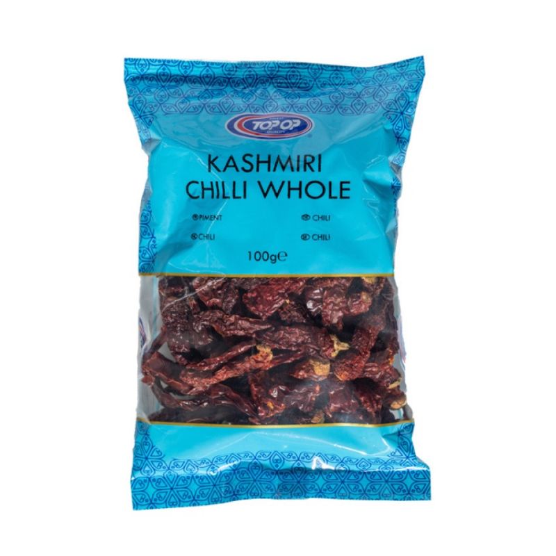 Top Op Kashmiri Chillies Whole 100g