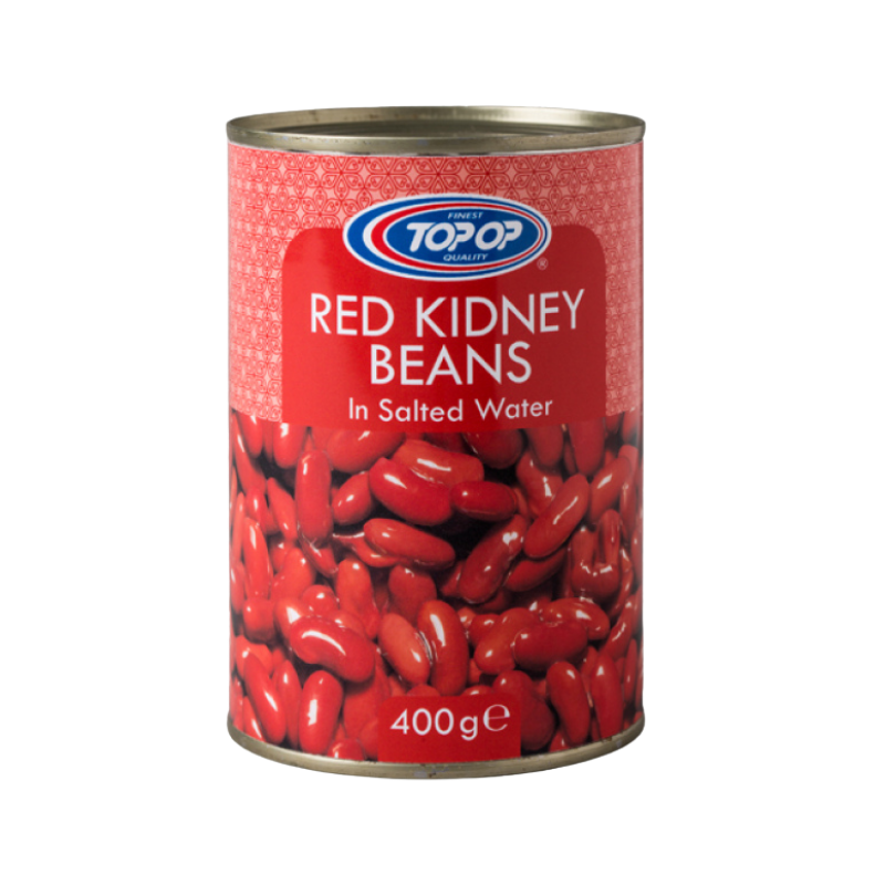 Top Op Red Kidney Beans in Salted water 400g